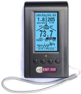 Elektrosmog Messgerät GQ EMF Meter 390